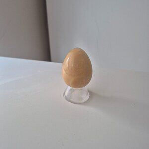 Orange Calcite - Crystal Egg